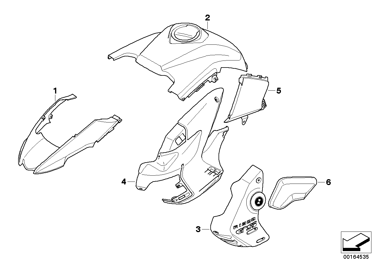 도장된 부품 M988 schieferdunkel 무광택