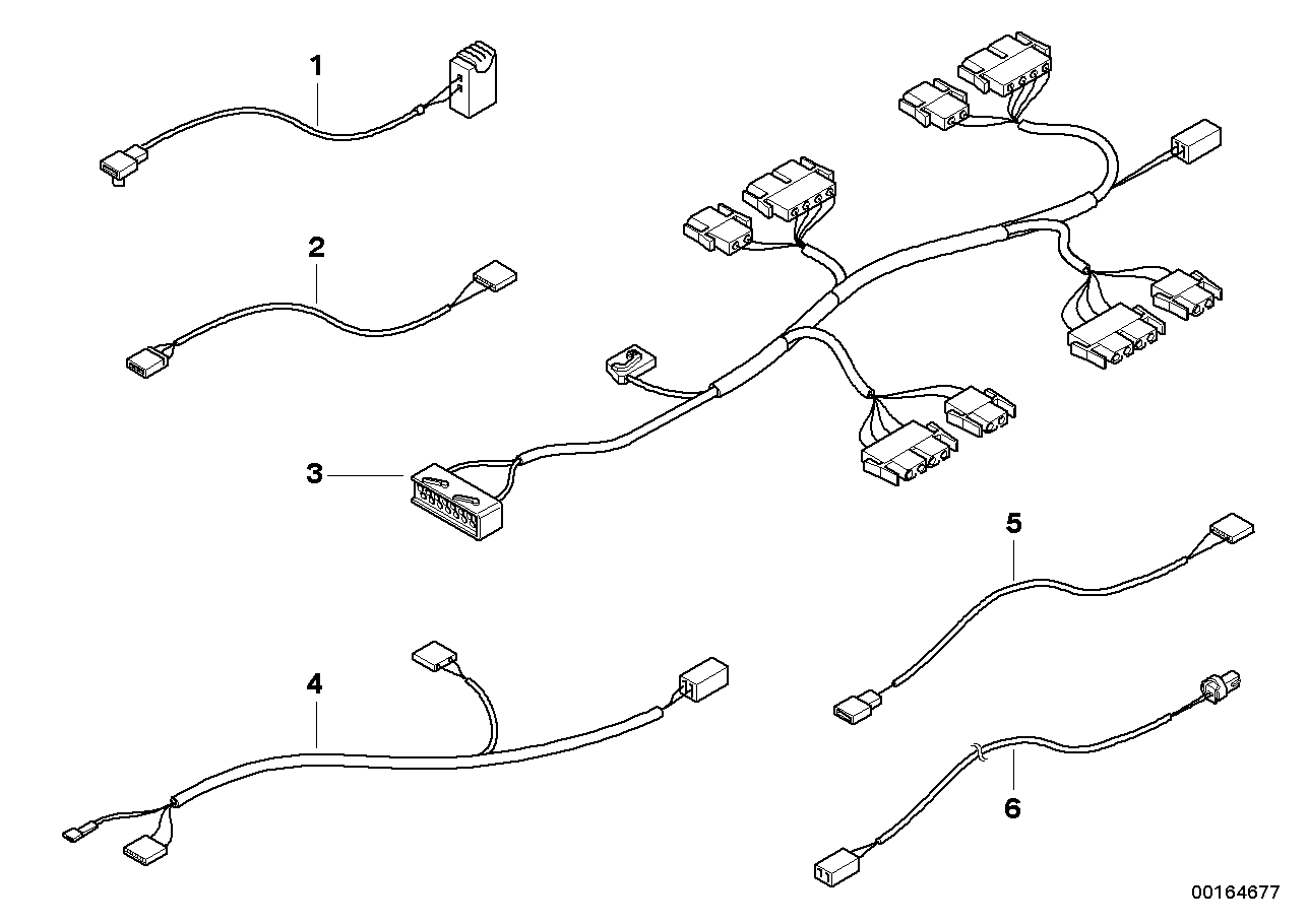 Wiring set seat