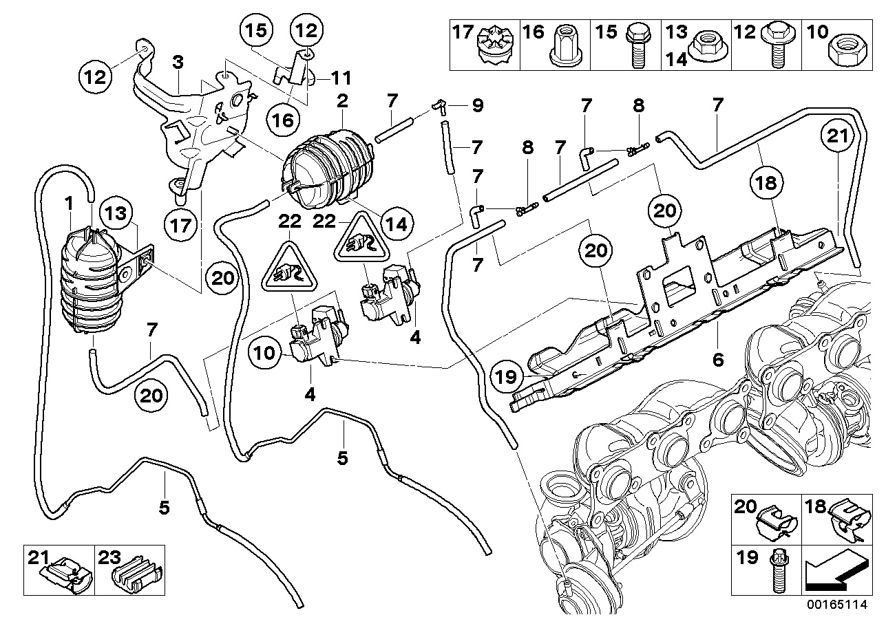 Vacum control-engine-turbo charger