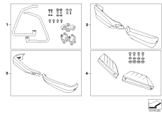 Kit Estribo de protecção para a mão