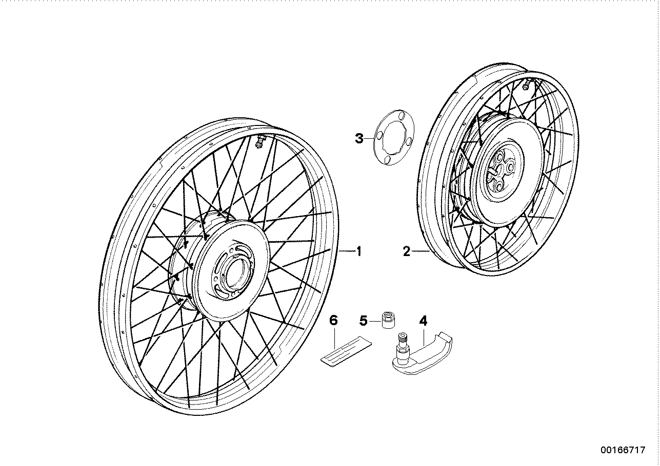 Speichenrad