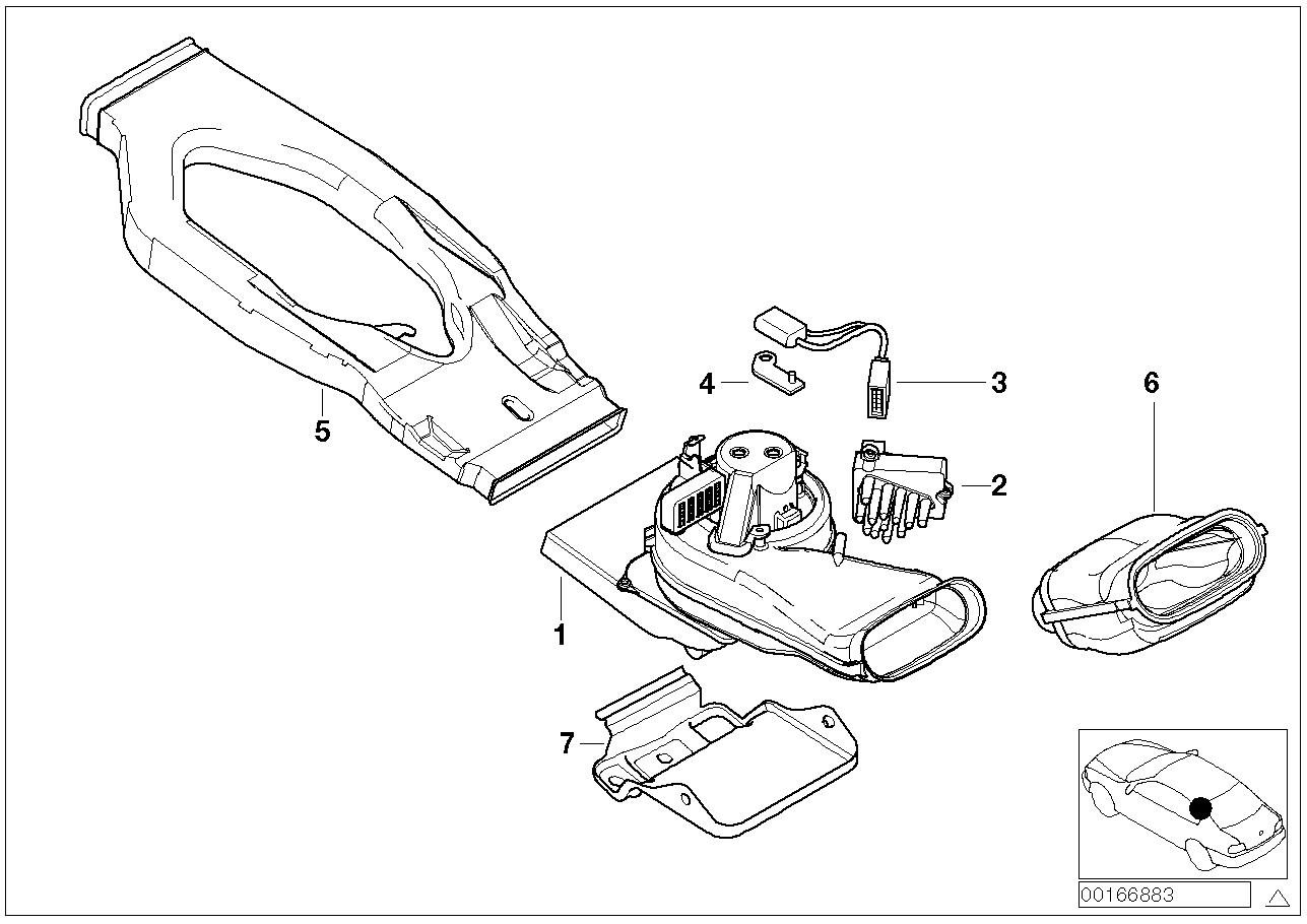 블로어, 뒤 차실