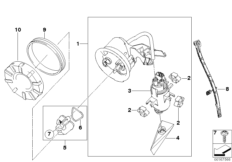 Bomba do combustível / sensor de nível