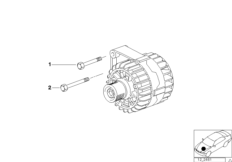 Generator Befestigungsteile