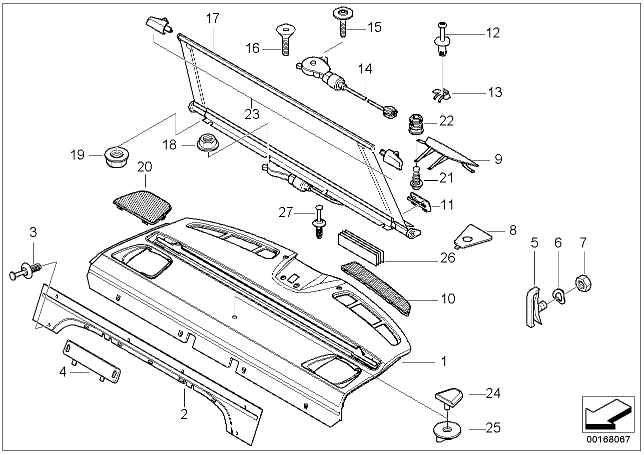 Avläggningsbotten/solskyddsgardin elektr