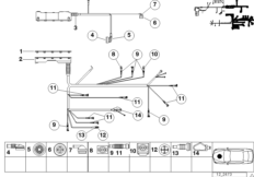 Steckergehäuse Kabelbaum Motor