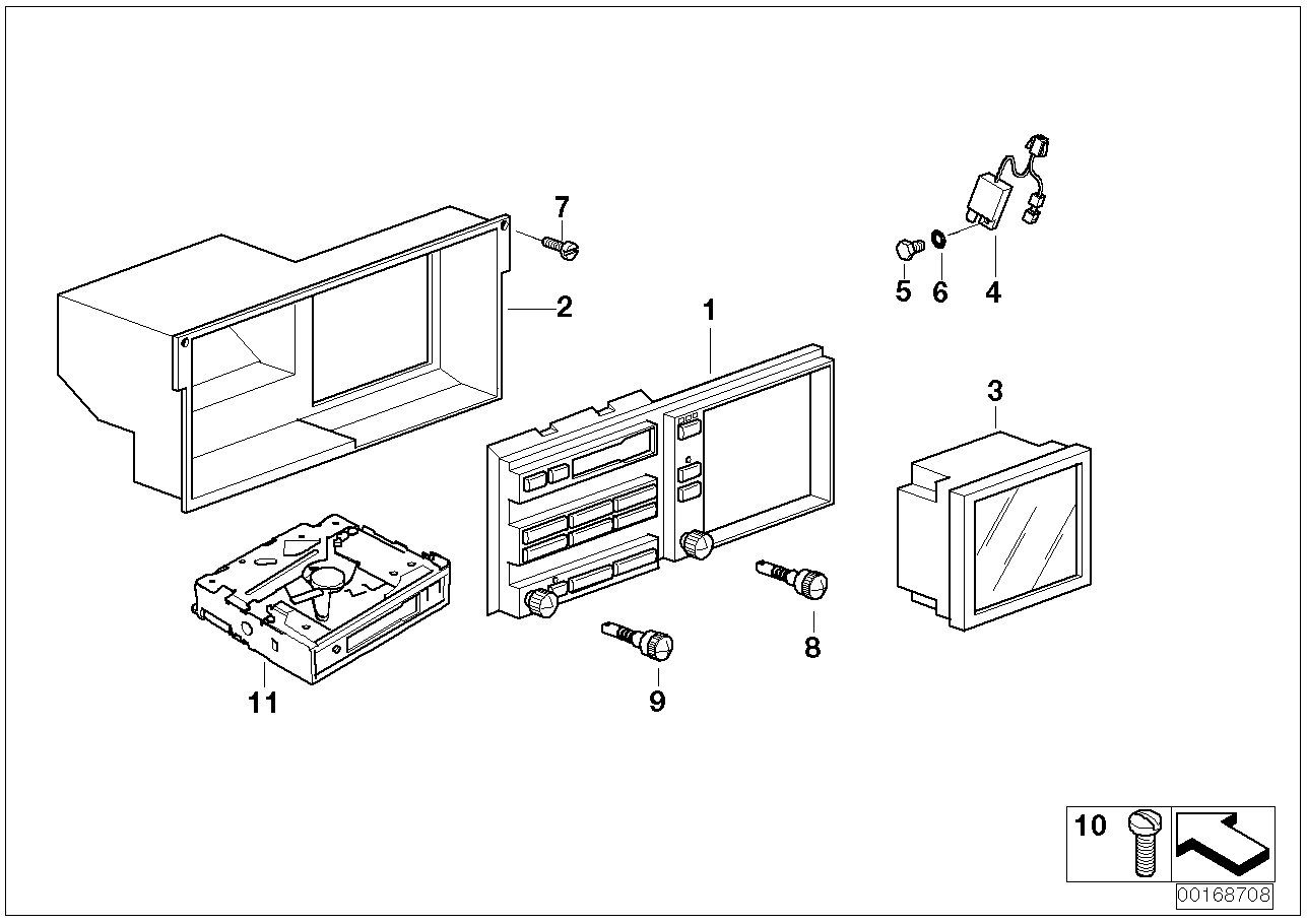 On board monitor / TV amplifier