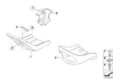 Underride protection/chain cover