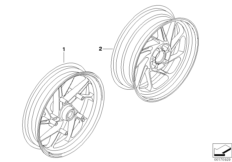 Roue forgée HP