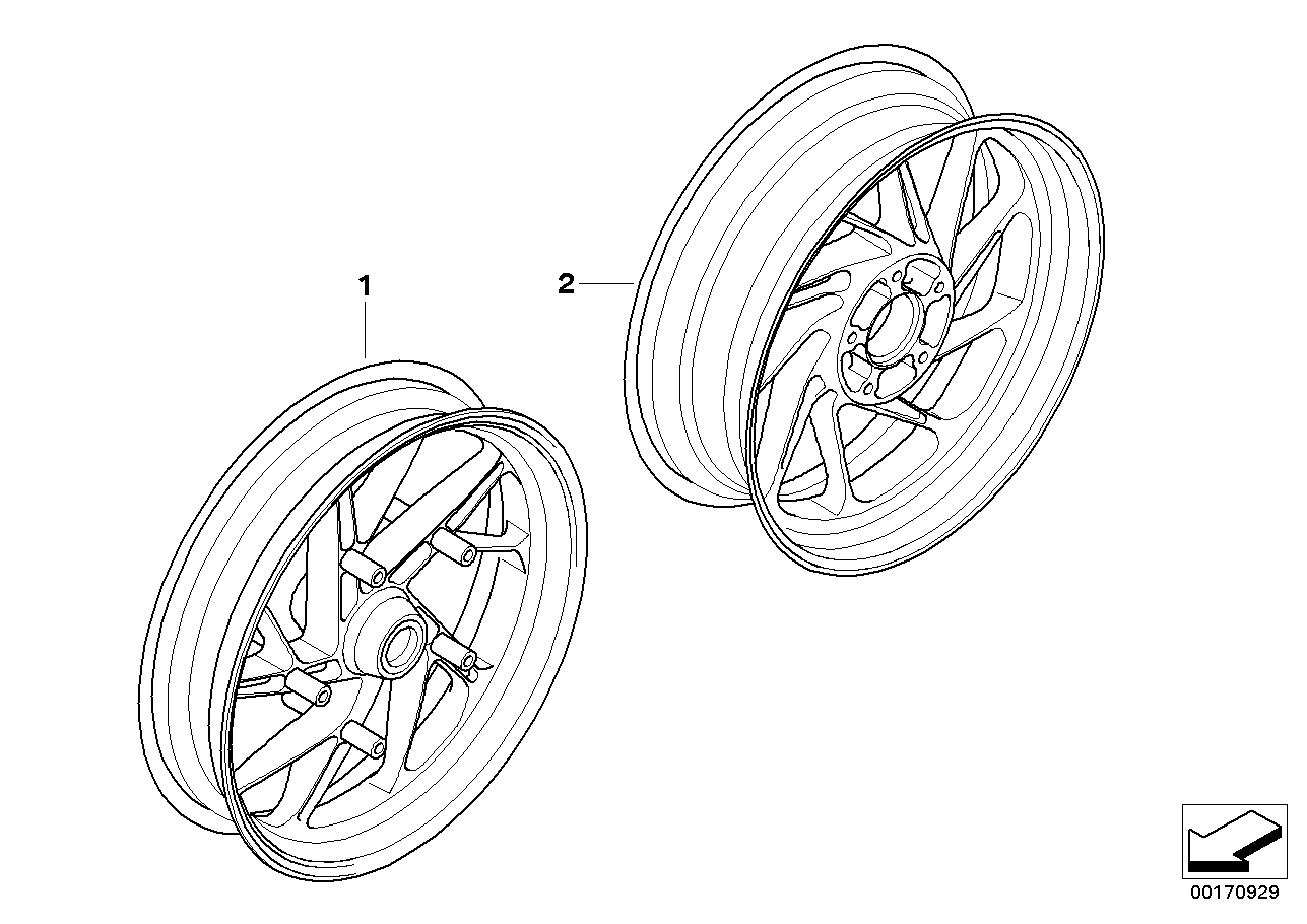 HP forged wheel