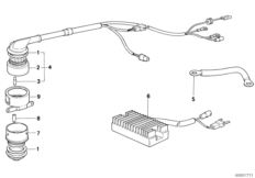 Engine wiring harness