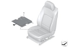 Electr.compon.seat occupancy detection