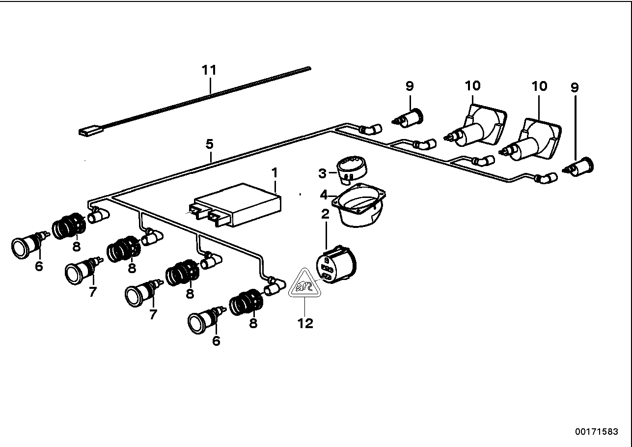 Control de distancia de aparcam. (PDC)