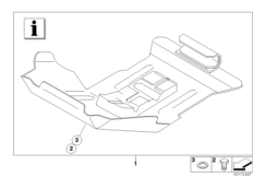 Protección de motor aluminio