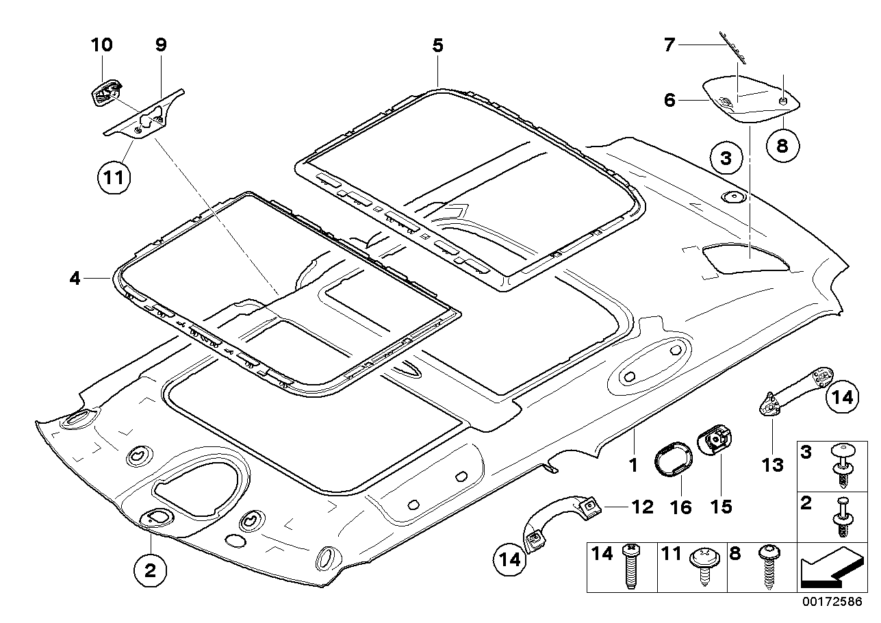 Strop karoserie