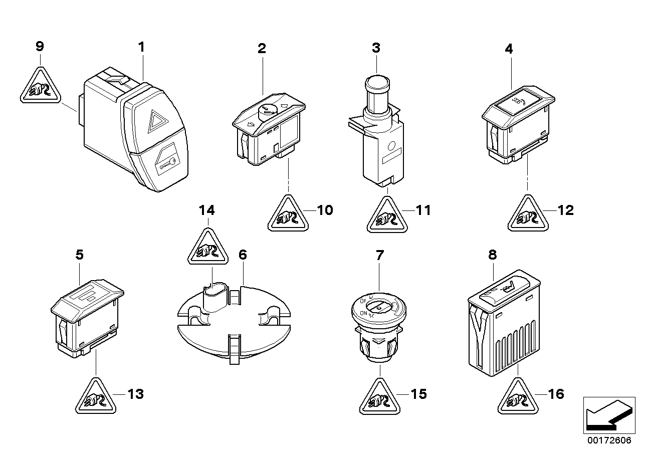 Различные переключатели