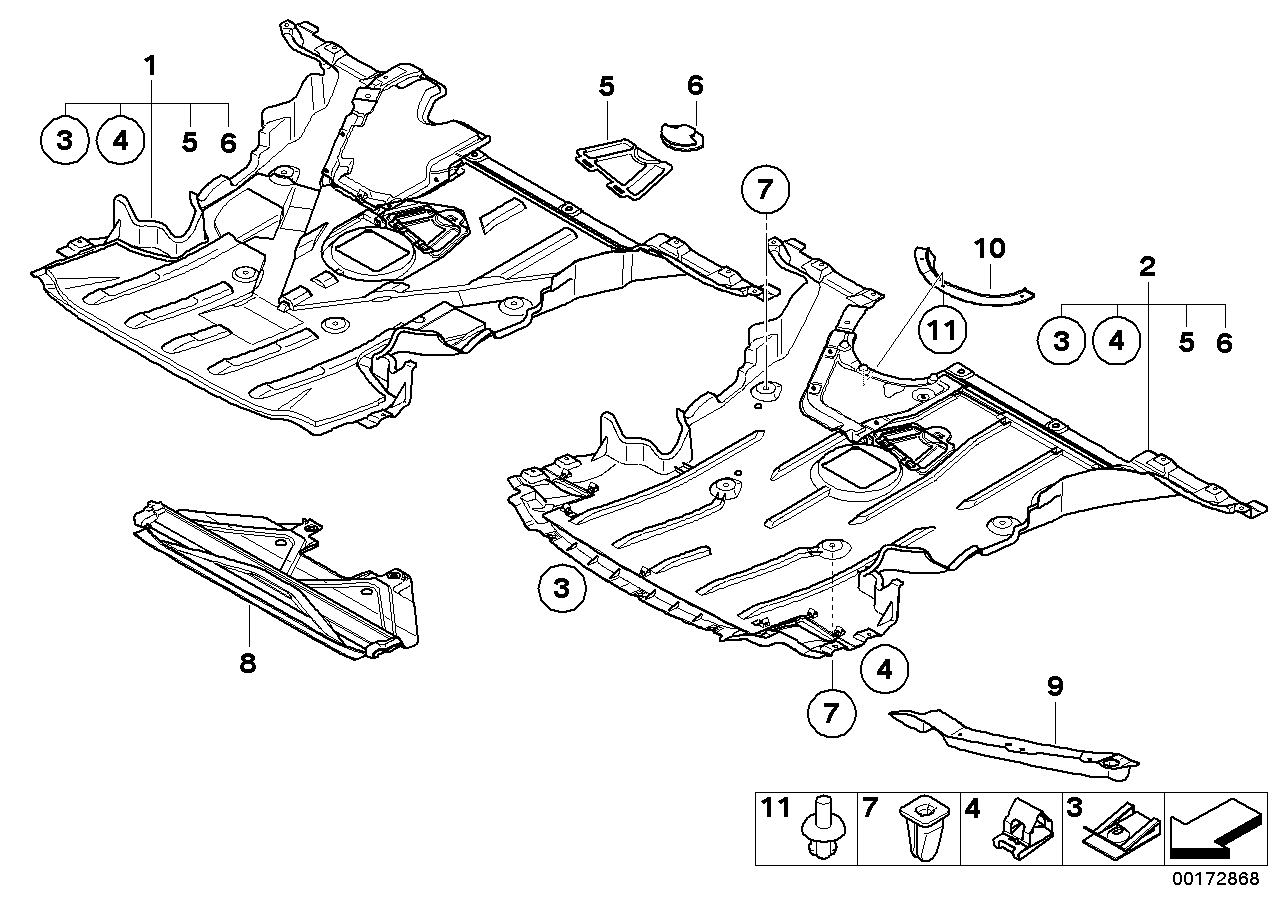 Underbonnet screen