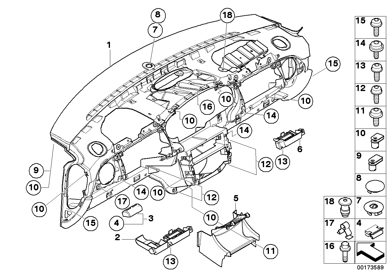 Trim panel dashboard