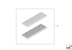 Set, hook and loop fastener