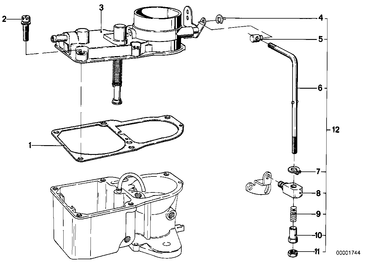 Lever-shaft assy