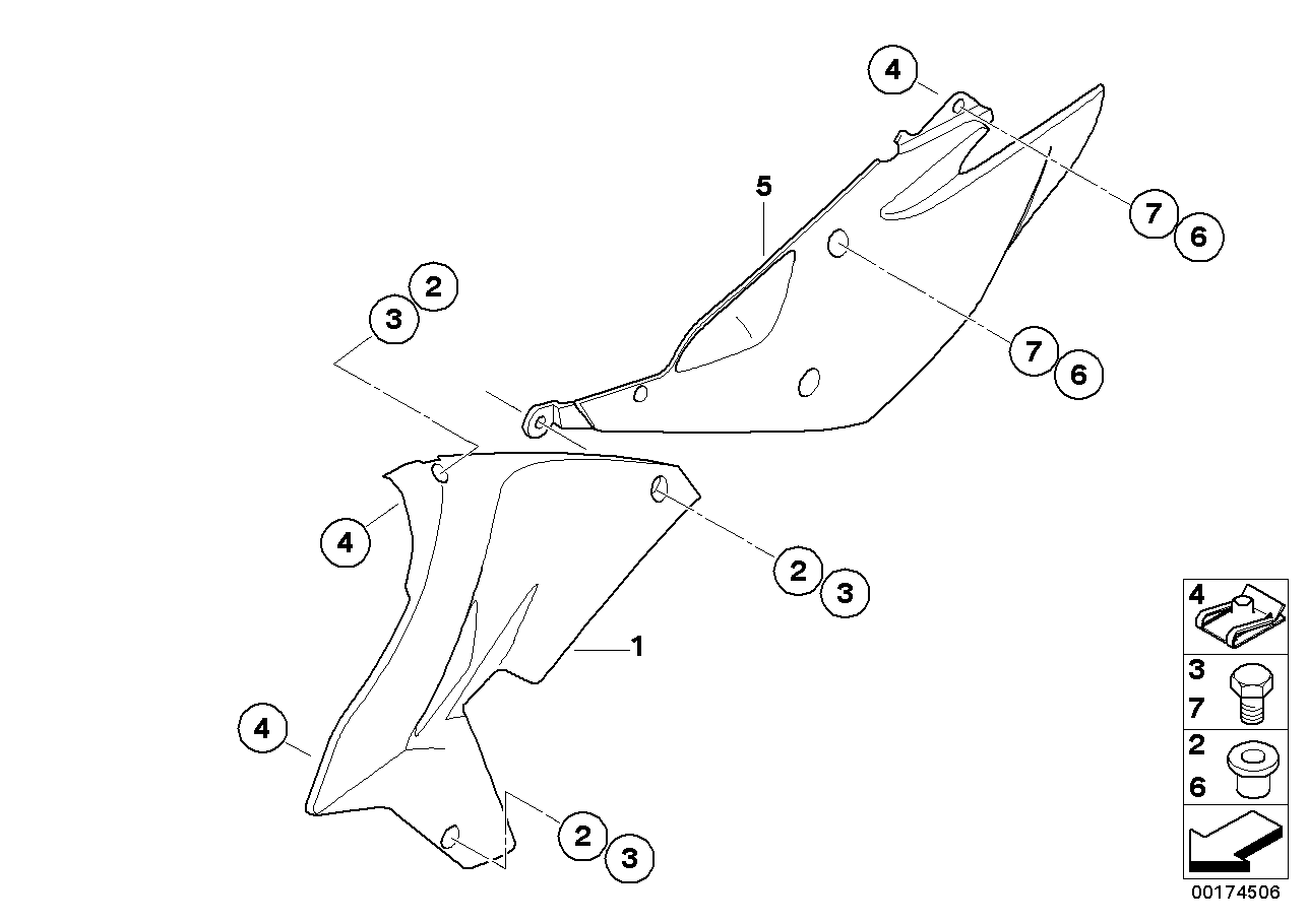 饰件 侧部件