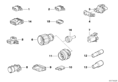 Various plug terminals