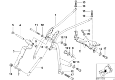 シート ヒンジ固定バー