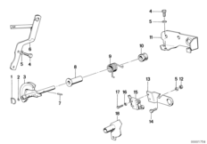 Lever-shaft assy