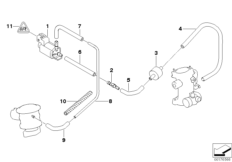 Air pump f vacuum control