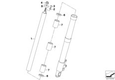 Tubo soporte