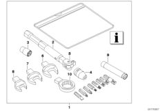 Herramientas d a bordo kit de servicio