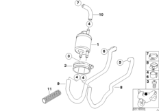 Fuel distributor/Pressure regulator