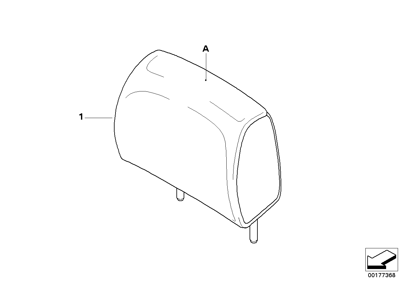 个性化 头枕 后部，液晶