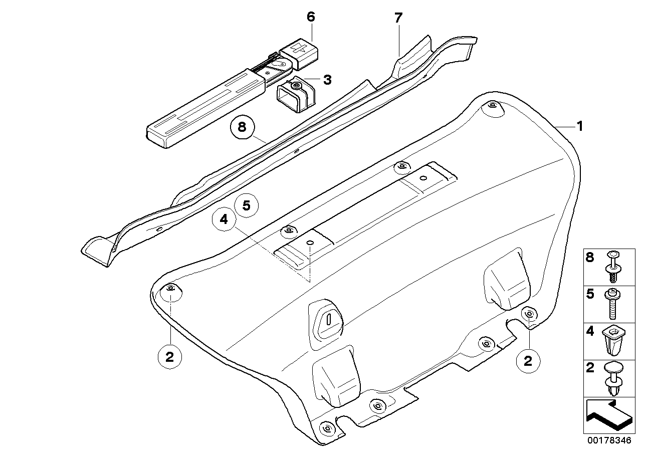 Revetement de couverture de coffre