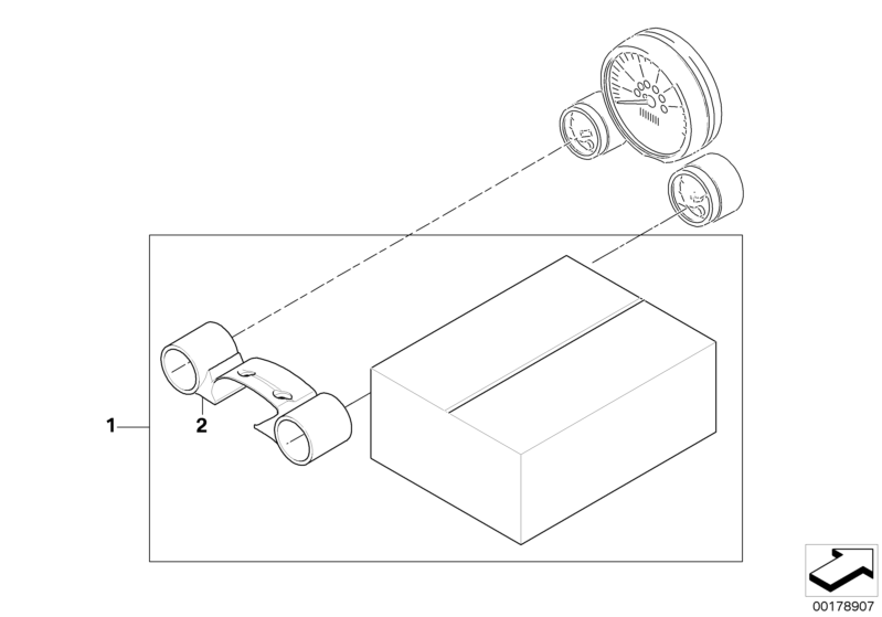 Aufrüstsatz Zusatzinstrumente