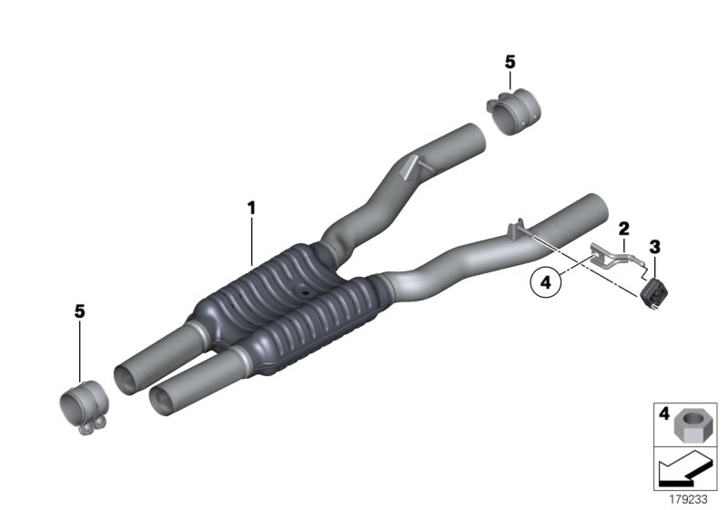 Mittelschalldämpfer