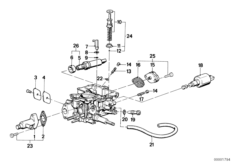 Pezzi montabili di carburatore