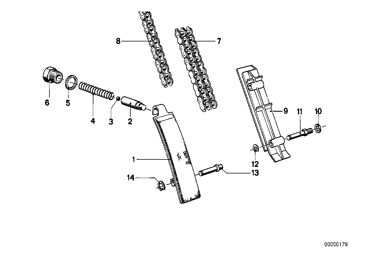 Mechanizm ster.-łańcuch sterujący