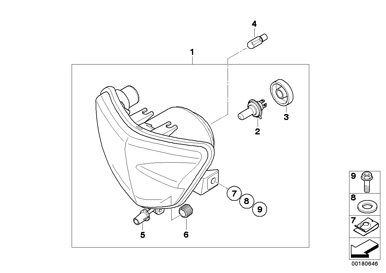 Scheinwerfer