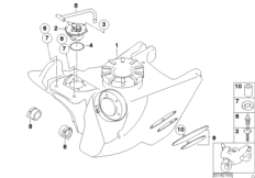 Kraftstofftank/Anbauteile