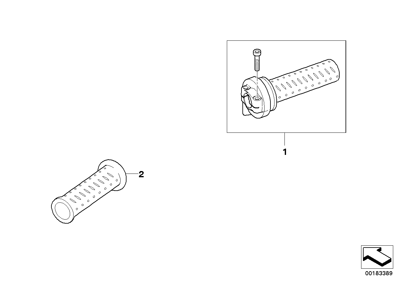 Rączki kierownicy