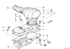 Volume air flow sensor