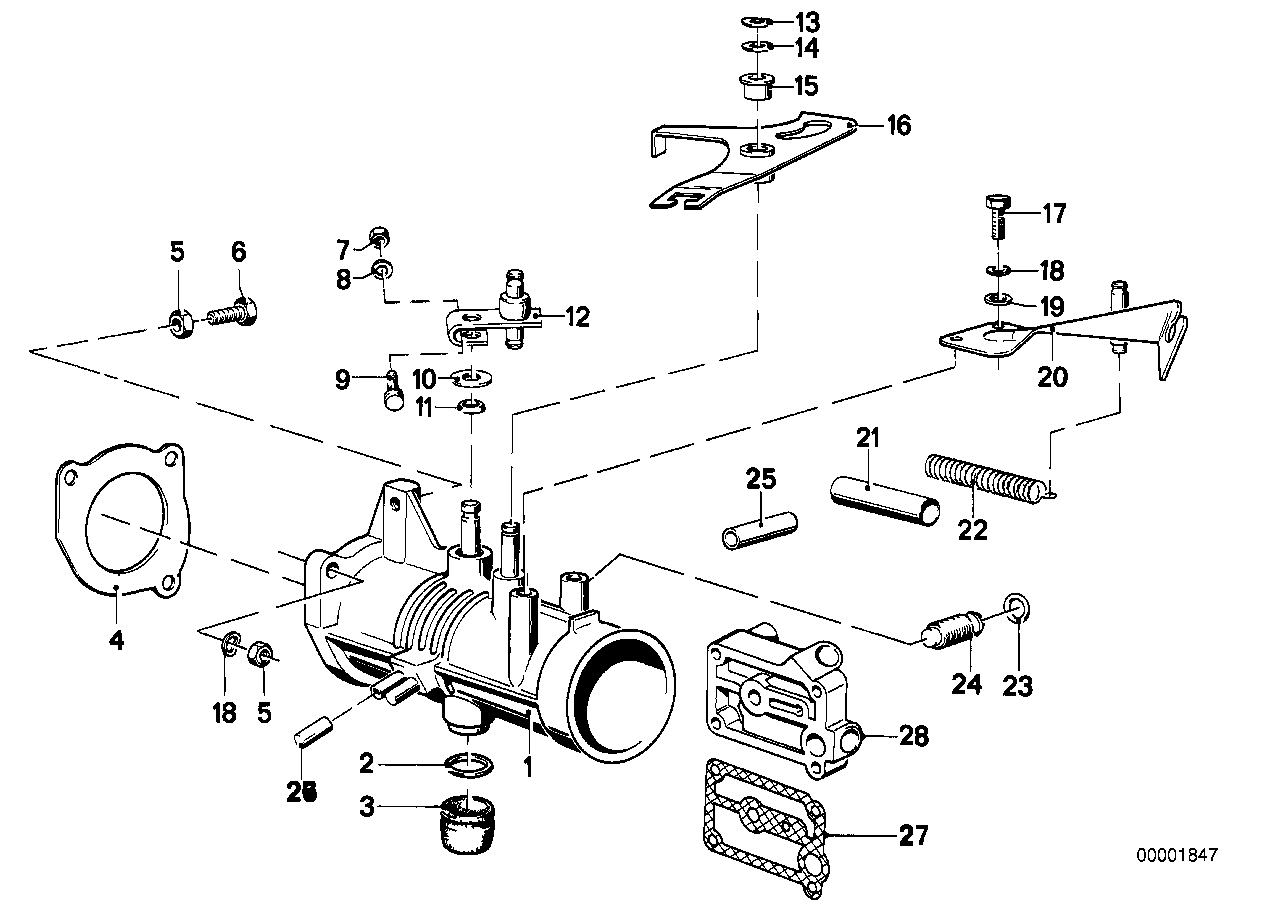 Throttle housing Assy