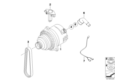 제너레이터 40A Denso