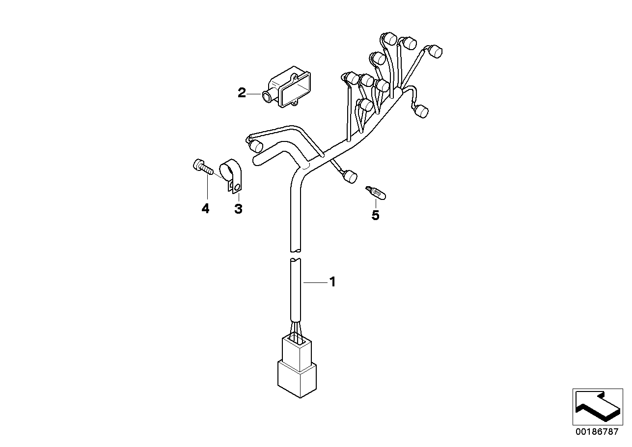 Faisceau d châssis combiné d'instruments