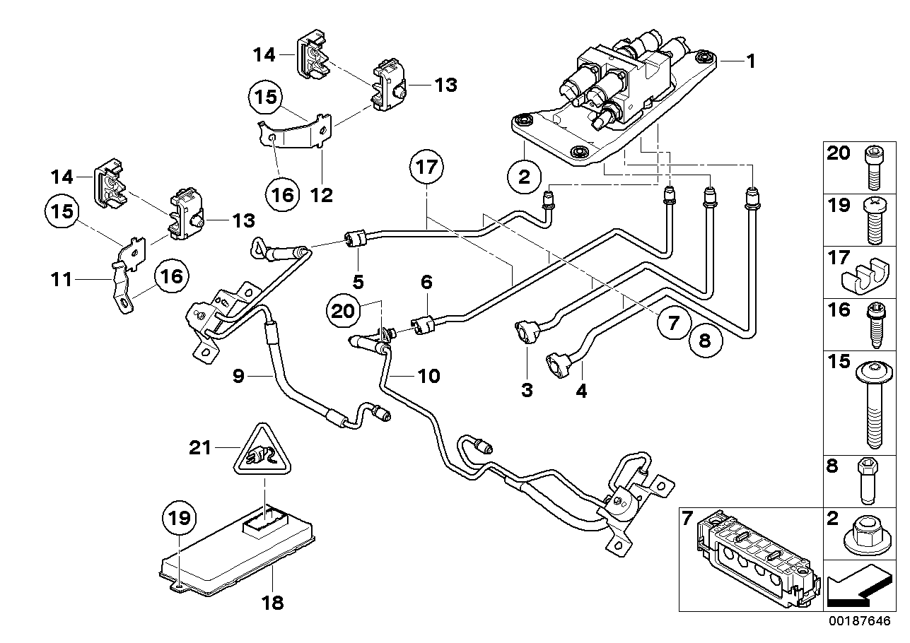 Kleppenblok en mont.delen/Dynamic Drive