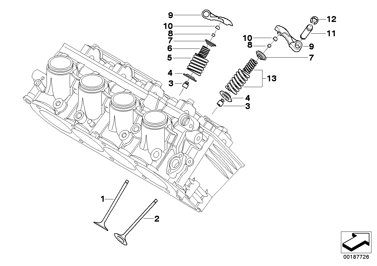 Ventilstyrning - ventil-insug/avgas