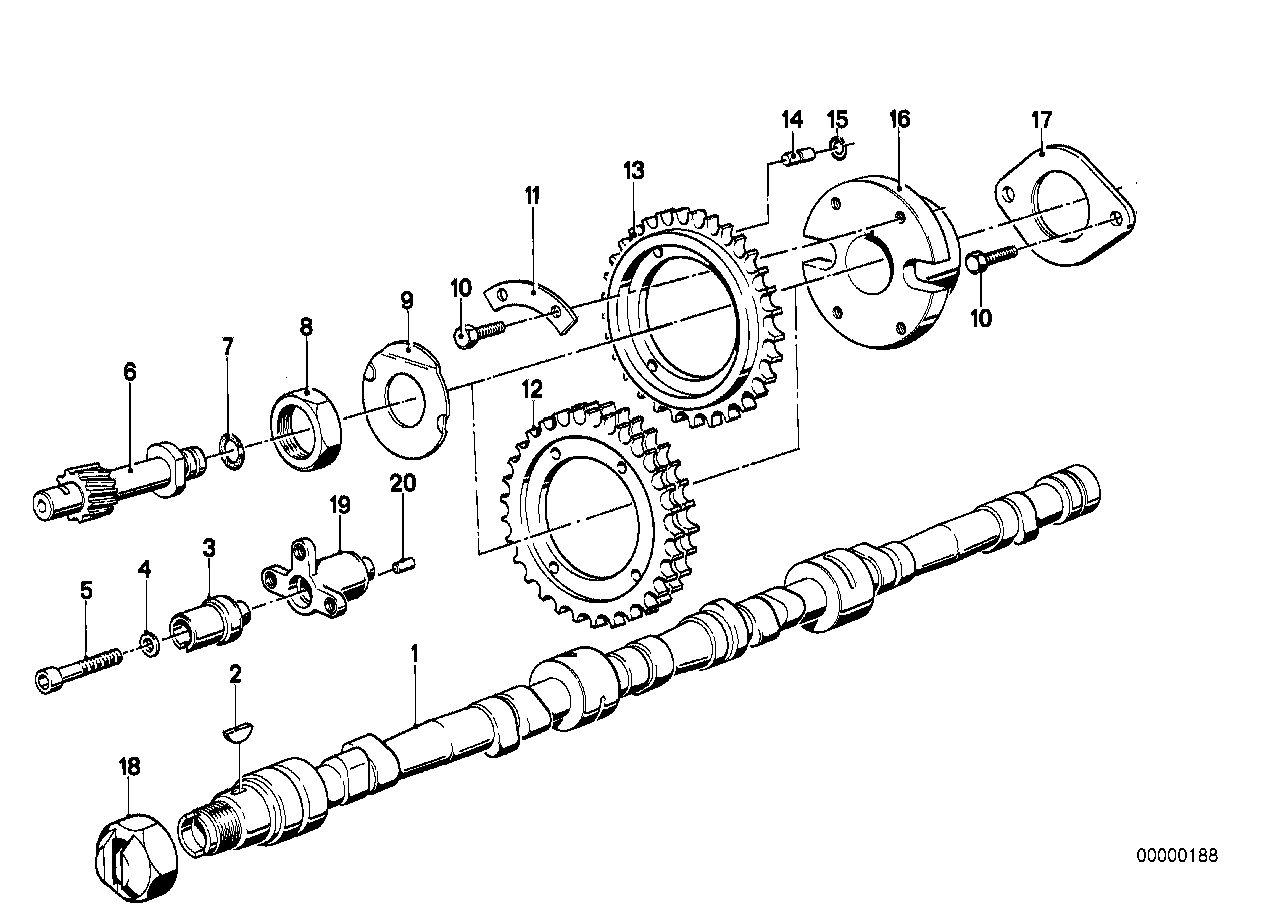 Steuertrieb-Nockenwelle