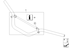 Set, handlebar strut