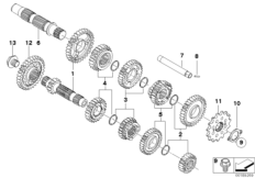 Manual gearbox